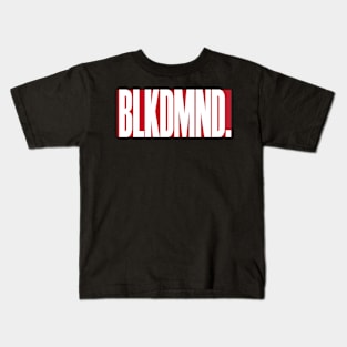 black diamond typo design Kids T-Shirt